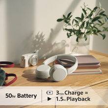 Sony WHCH520 Wireless Headphones White