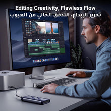 UGREEN 40Gbps M.2 NVMe SSD Enclosure, USB4 NVME Enclosure with Cooling Fan, SSD Case for MacBook M1 M2 Pro, Support M/B+M Key Size 2280/2260/2242/2230 Compatible with Thunderbolt 3/4/USB4/3.2/3.1