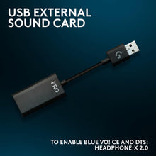 Logitech G Pro X SE Wired Gaming Headset with Microphone: Detachable Mic, DTS Headphone:X 7.1, Memory Foam Ear Pads, 50 mm Drivers, USB DAC, for PC, Xbox, PS5 - Black