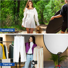 NEEWER 32 Inch/80 Centimeter Light Reflector Light Diffuser 5 in 1 Collapsible Multi Disc with Bag - Translucent, Silver, Gold, White, and Black for Studio Photography Lighting and Outdoor Lighting