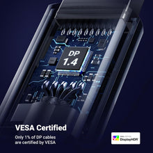 UGREEN 8K DisplayPort Cable 1.4, DP to DP 1M, 8K@60Hz/4K@165Hz/2K@240Hz/1080P@240Hz, for Gaming Monitor/Graphics Card/PC, Support 3D/HDCP/HDR/G-SYNC/Free-SYNC, Male to Male Nylon Braided Cable-1Meter