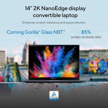 Asus Vivobook S14 Flip Intel Core i5-13420H 16GB RAM 512GB SSD Intel UHD Graphics 14 inch WUXGA Windows 11 Home Convertible Laptop - Cool Silver (TP3402VA-LZ669W) (US Version)