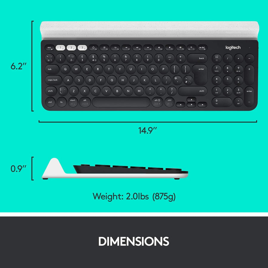 Logitech K780 Multi-Device Wireless Keyboard for Windows