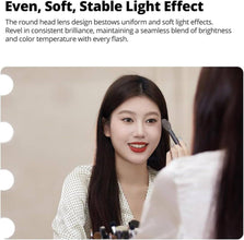 Godox V1 Pro TTL Li-ion Round Head Flash for Canon High-Speed Sync, Magnetic Modifier Mount, Black