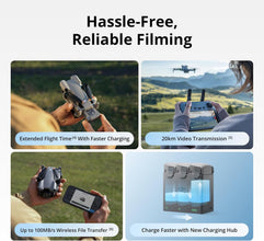 DJI Mini 5 Pro, Foldable 4K drone 1-Inch CMOS, Omnidirectional Obstacle Sensing, ActiveTrack 360°, 225° Gimbal Rotation, 20km Transmission,MOIAT Certified, UAE Version, Official Warranty Support