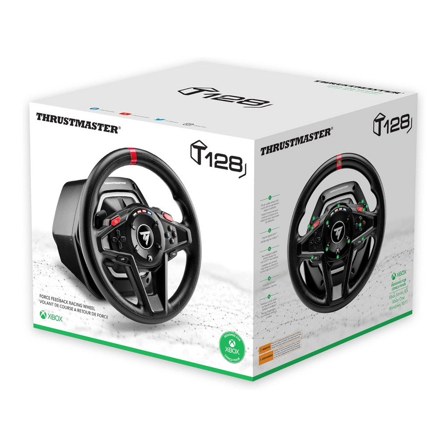 Thrustmaster T128 Racing Wheel And Magnetic Pedals