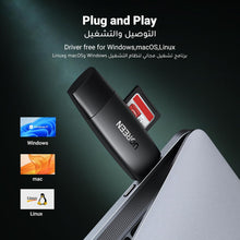 UGREEN SD Card Reader, USB 3.0 TF Type C Card Reader Dual Slot Memory OTG Adapter for Micro SD, SDHC, SDXC, MMC Compatible with iPad Pro,M1/M2 Mac iPhone15 Pro Max,Samsung S23 Ultra