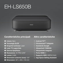 Epson EH-LS650B 4K PRO UHD Ultra Short Throw Projector