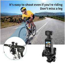 Portable 4K Action Camera, 270° Rotating Lens & 3.38cm CMOS, Not Anti-Shake, Lightweight Design, USB Rechargeable, Handheld, 1000mAh Battery, Black | Portable 4K Action Camera