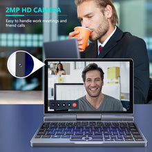 Crelander 2-in-1 Mini Laptop | 8-Inch Touchscreen Portable Small Pocket Computer | Intel 12th Gen N100 Processor | 12GB DDR5 RAM 512GB SSD |PD 30W Charging | WiFi6 BT5.2 |Backlit Keyboard |Windows 11