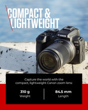 Canon RF-S Lens 18-150 mm F3.5-6.3 IS STM - Zoom Lens with 4.5 Level Stabiliser for Travel & Nature Photography Compatible with EOS R System