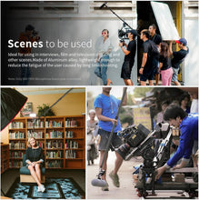 NEEWER NW-7000 Microphone Boom Arm, 3 Section Extendable Handheld Mic Arm with 3/8