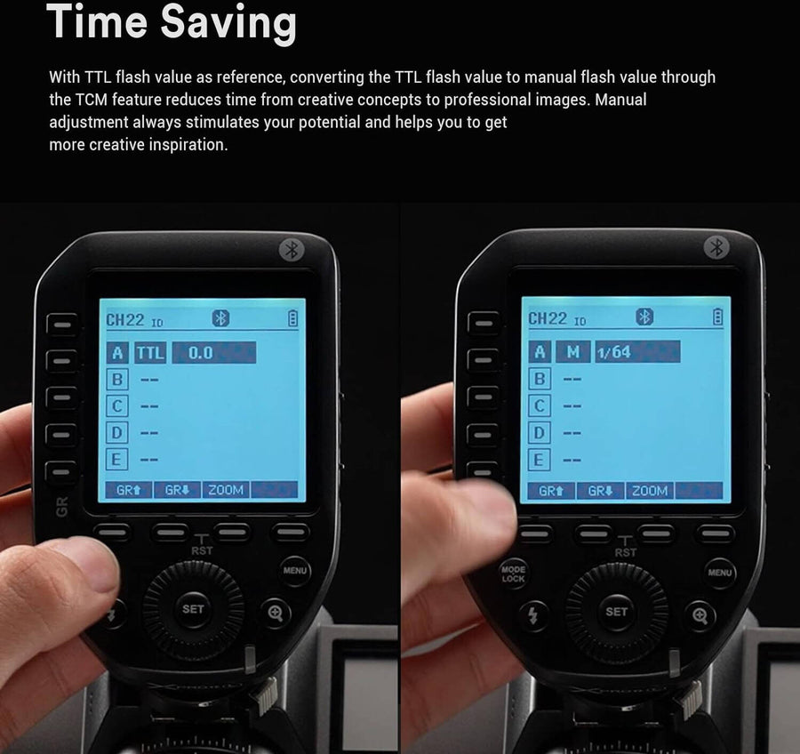 Godox XPro II C 2.4 GHz TTL Wireless Flash Trigger for Canon E TTL II