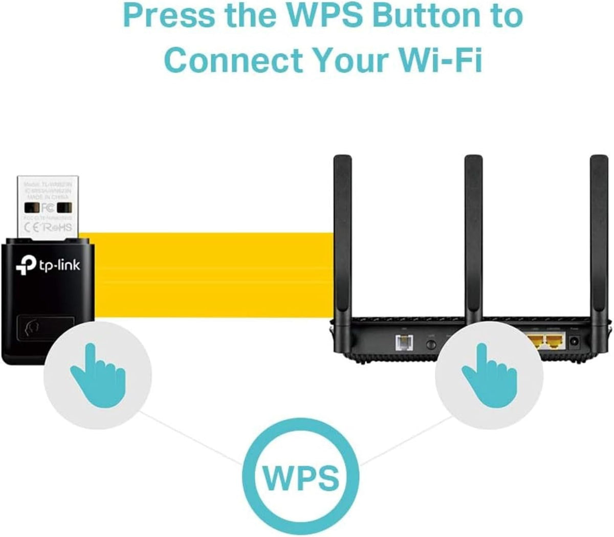 TP-LINK TL-WN823N 300 Mbps Mini Wireless N Adapter