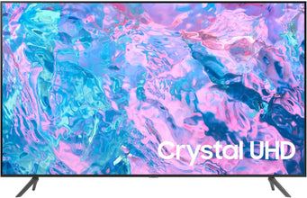 Samsung Smart TV, Crystal UHD, 75 Inch, Black, Crystal Processor 4K, Smart Hub, Object Tracking Sound Lite, UA75CU7000 - 2023 - International Version