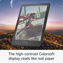 Amazon Kindle Colorsoft Signature Edition (32 GB) 7-Inch Color Display - Metallic Black