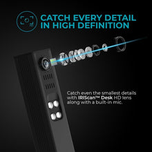 IRIScan Desk Scanner for Laptop and A3 Documents – V6Pro: Leaver, Free PDF Editor, Portable, for Books, AI Flatting, Automatic AI Scan, 13MP/21MP, Win Mac