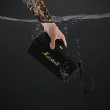 Marshall Middleton Bluetooth Portable Speaker for Outdoor Adventures, 20+ hours of Wireless playtime, water resistant IP67 50W - Black and Brass