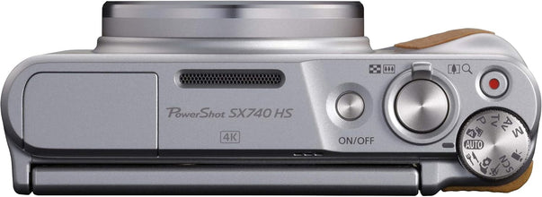 Canon SX740 HS PowerShot Digital Camera - Silver