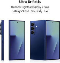 Samsung Galaxy Z Fold7, AI Phone, Blue Shadow, 512GB Storage, 12GB Memory, 200MP Camera, 3nm Processor, 4400mAh Battery Blue Shadow