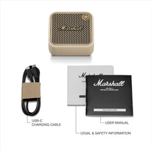 Marshall Willen II Wireless Bluetooth Speaker, over 17+ Hours Playtime, Dust and Waterproof Design (Cream)