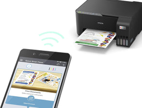 EPSON EcoTank L3252 Home ink tank printer A4, colour, 3-in-1 printer with WiFi and SmartPanel App connectivity