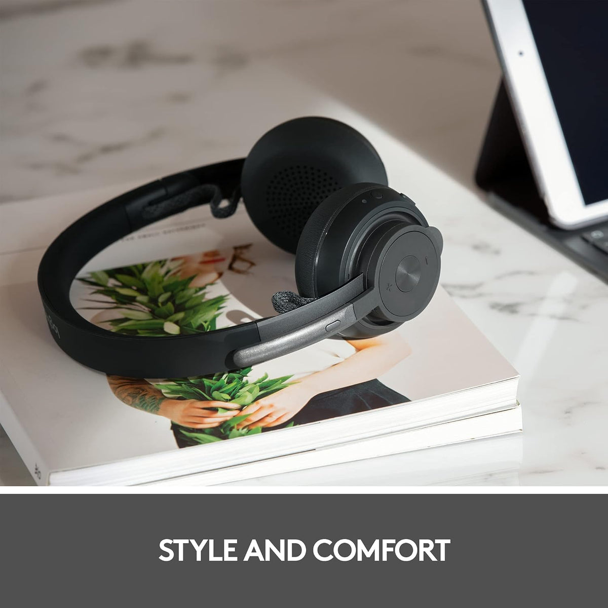 Logitech Zone Wireless Plus Bluetooth Headset black