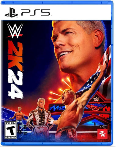 WWE 2K24 - MCY CD for Ps5 Version - PS5