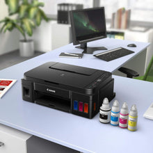 Canon PIXMA G3411 Printer, All-In-One home office inkjet printer with refillable ink tanks, A4, print, copy and scan, Wi-Fi and cloud connectivity from your smart device | 2315C025AA