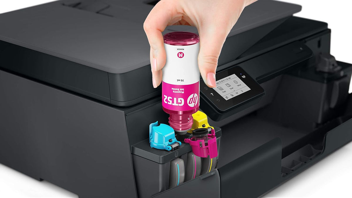 HP Smart Tank 530 Wireless All In One Printer, Print, Scan, Copy, Print up to 18000 black or 8000 color pages - Gray [4SB24A]