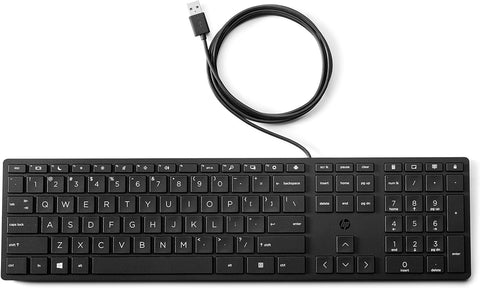 HP Wired Keyboard, 320K Black