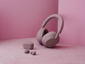 Sony WH-1000XM5 Industry Leading Noise Cancelling Wireless Headphones, Hi-Res Audio, Best Phone Call Quality, 30 Hours Battery Life, Wearing Detection, Alexa Voice Assistant, Multipoint - Pink