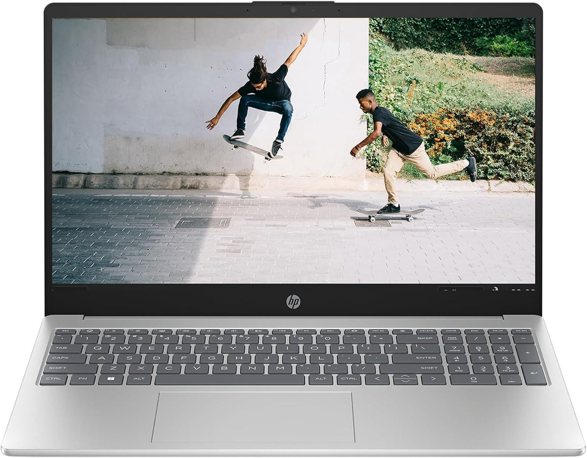 HP Laptop 15-fd0137ne, 15.6" Full HD Display, Intel® Core™ i5-1235U, 16GB RAM, 512GB SSD, Intel® Iris® Xe Graphics, Windows 11 Home, Natural silver [B21RJEA]