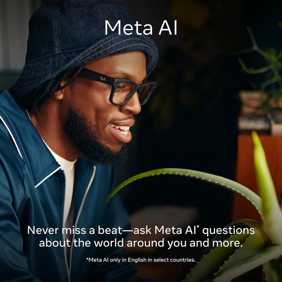 Meta Blank Square Sunglasses