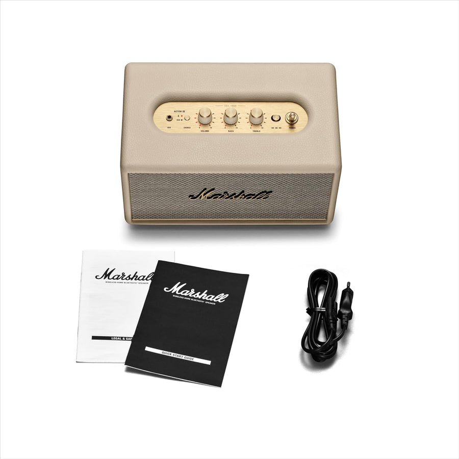 Marshall Acton III 60W Premium Home Wireless Speaker with Bluetooth 5.2 and Multiple Inputs