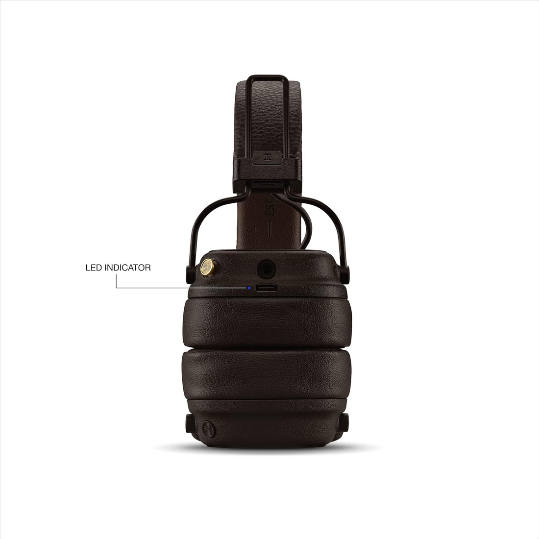Marshall Major IV Foldable Bluetooth Wireless Headphones – 80+ Hours Playtime