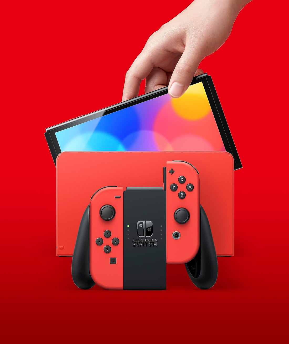Nintendo Switch OLED Mario Red Edition Gaming Console