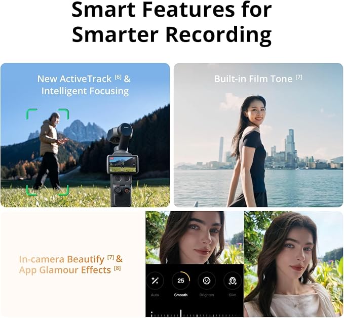DJI Osmo Pocket 4 Creator Combo – Handheld Gimbal Vlog Camera (Open Box - Fully Working)