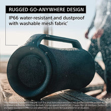 Sony Xg500 X-Series Portable Wireless Speaker, Ip66 Water Resistant And Dustproof, 30 Hours Of Battery Life And Quick Charging, Srs-Xg500, Black, Bluetooth, USB