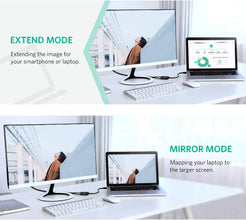 UGREEN Mini DisplayPort to HDMI Adapter Male to Female Thunderbolt 2.0 to HDMI Adapter Compatible for Apple MacBook Pro MacBook Air, Microsoft Surface Pro 4 3, Google Chromebook - Black