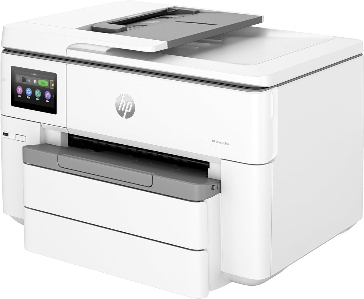 HP OfficeJet Pro 9730 Wide Format All-in-One Printer - Print, Copy, Scan, Wireless, Auto Document Feeder, Two-sided Printing & Scanning, Quiet Mode