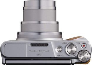 Canon SX740 HS PowerShot Digital Camera - Silver