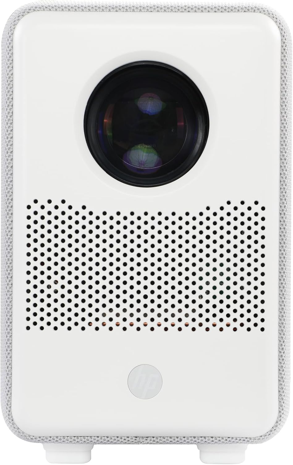 HP CC200 Projector Bundle with 84" Screen and Roku Express, 1920x1080 Short-Throw Full HD 1080p LCD Projector