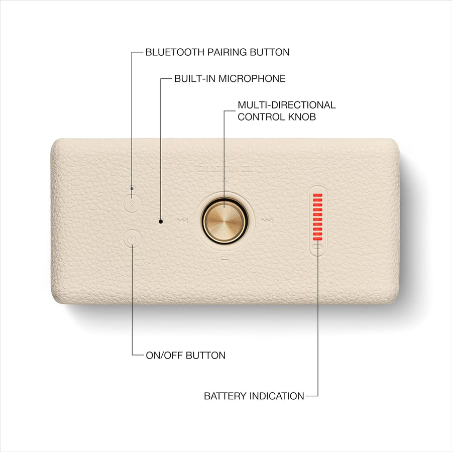 Marshall Emberton III Portable Bluetooth Speaker