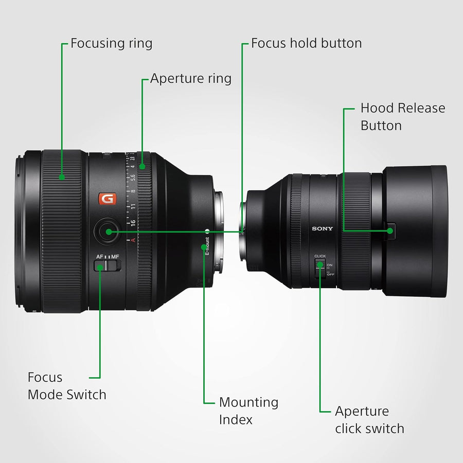 Sony FE 85mm f/1.4 GM Lens