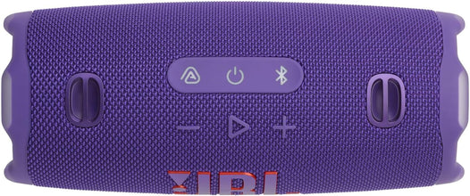 JBL Charge 6 - Portable waterproof and drop-proof Bluetooth speaker with built-in power bank, multi-speaker connection via Auracast, up to 28 hours playtime, fast charging, and powerful sound-Purple