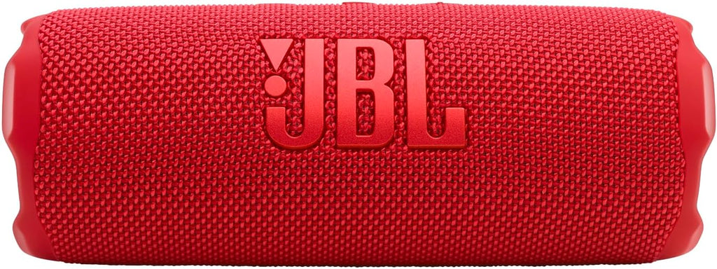 JBL Flip 7 - JBL Pro Sound with AI Sound Boost, up to 16 hours of playtime, multi-speaker connection via Auracast, and waterproof, dustproof, drop-proof design for all adventures – Red.