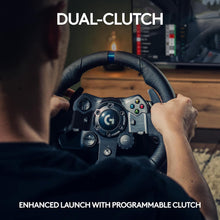 Logitech G923 Racing Wheel and Pedals for Xbox Series X|S, Xbox One and PC featuring TRUEFORCE up to 1000 Hz Force and Genuine Leather Wheel