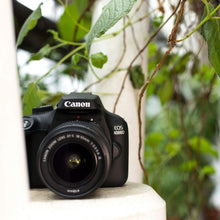 Canon EOS 4000D DSLR With EF-S 18-55mm F/3.5-5.6 III Lens 18MP Built-In Wi-Fi Black