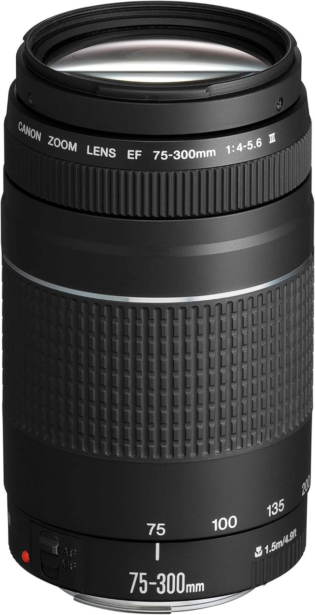 Canon Ef 75-300mm F/4-5.6 Iii Telephoto Zoom Lens For Slr Cameras